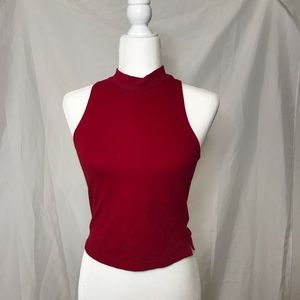 Forever21 Mock Turtleneck Sleeveless Shirt